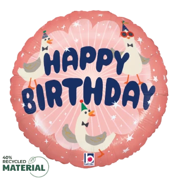 18"S It's Your Birthday Silly Goose Pkg (5 COUNT)