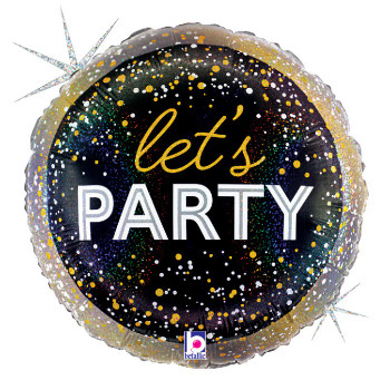 18"S Metallic Birthday Party Pkg (5 COUNT)