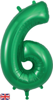 34"O Green 6 pkg (1 count)