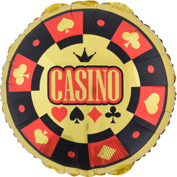 18"B  Casino Chip Pkg (10 COUNT)