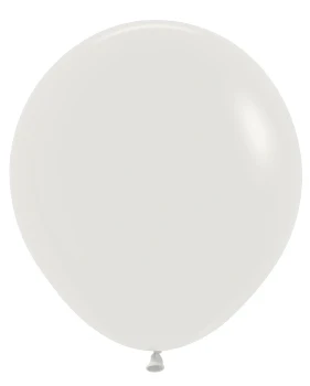 18"S Almond White Deluxe (25 count)