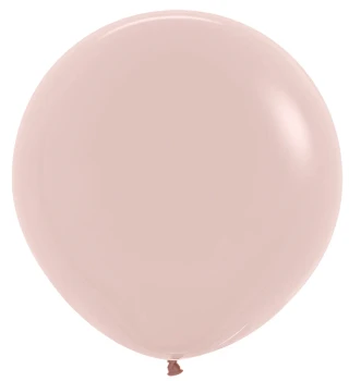 24"S Creamy Blush Deluxe (10 count)