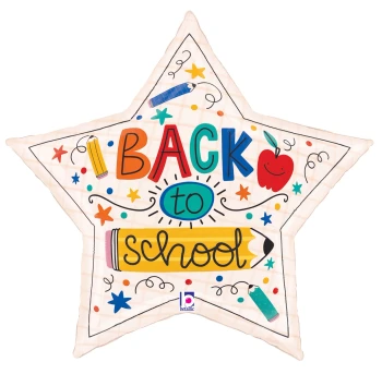 28"S Back to School Star Pkg (5 count)