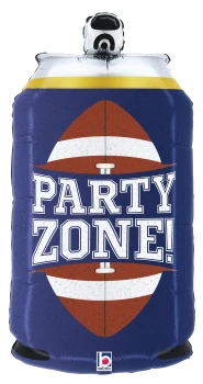 28"S Party Zone Beer Can Football Star Pkg (5 count)