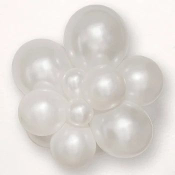 5"E Pearl White (100 count)