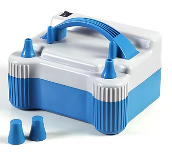 Inflator Pump Electric 2 Nozzle Blue (1 count)