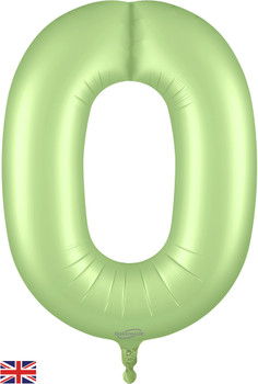 34"O Satin Pastel Pistachio 0 pkg (1 count)