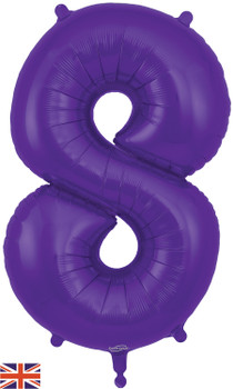 34"O Purple 8 pkg (1 count)