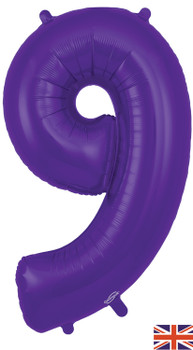 34"O Purple 9 pkg (1 count)