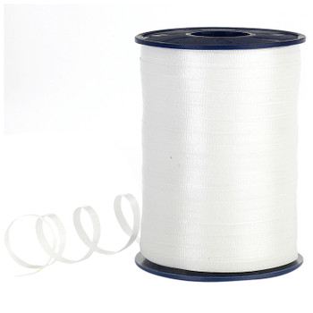 3/16" Curling Ribbon White ( 1 count )
