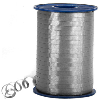 3/16" Curling Ribbon Grey ( 1 count )