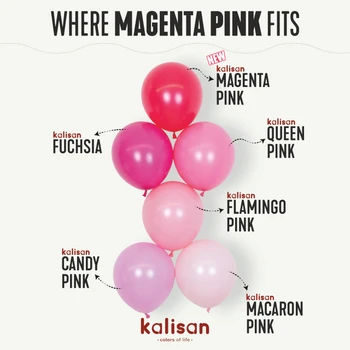 18"K Magenta Pink (25 count)