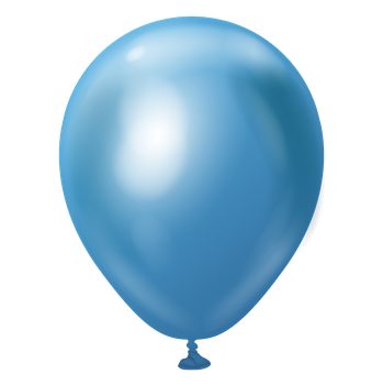 12"K Mirror Blue XL Bag (250 COUNT)