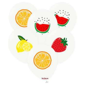 12"K Fruit Assortment Print (25 count)