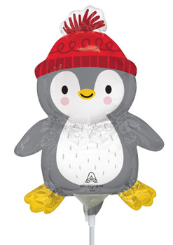 12"A Penguin Frosted Friends  flat Air -Fill (10 count)