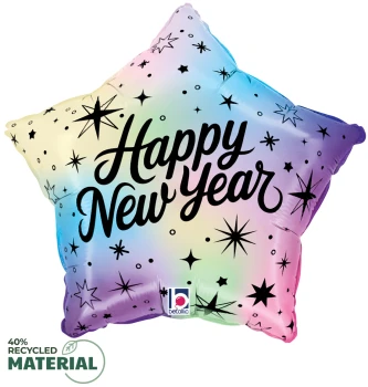 19"S Happy New Year Dreamy Pkg (5 count)