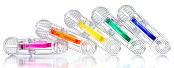 Balloon Weight Clip Clear 2 Tone 8 gram (50 count)