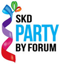 SKD Party by Forum Crepe Paper Folds 20 in. x 8 ft.