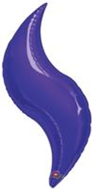 42"A Curve Purple flat (3 count)