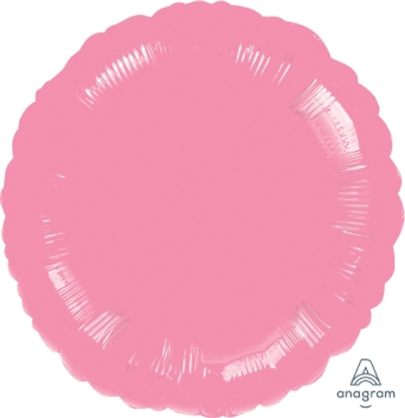 18"A Round Metallic Pink (10 count)