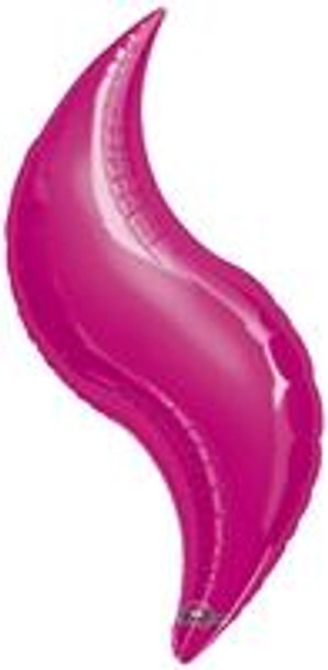 36"A Curve Fuchsia flat (3 count)