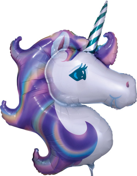 33"A Unicorn Pastel Head Pkg (5 count)