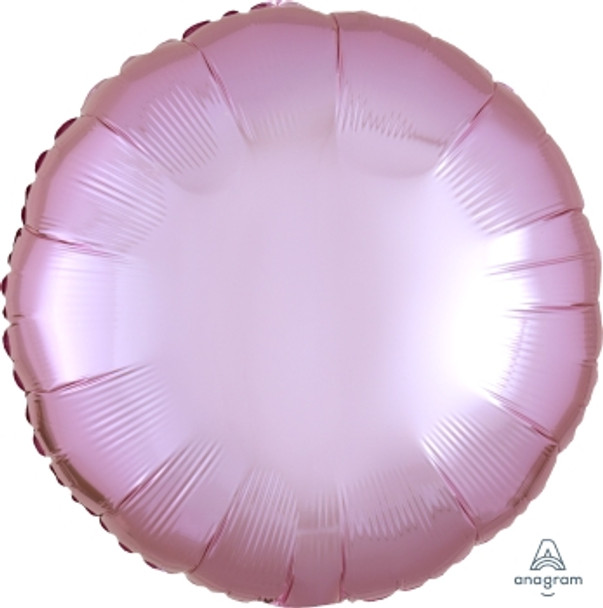 18"A Round Pastel Pink (10 count)