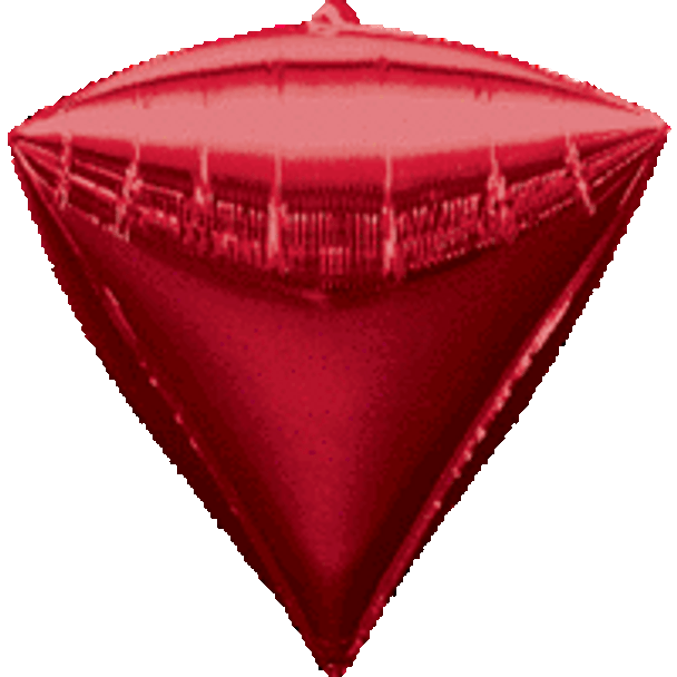 17"A Diamondz Red (3 count)