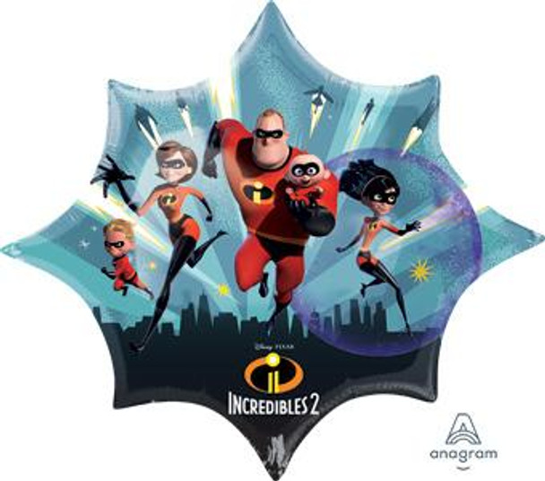 35"A Incredibles 2, Large Star (5 count)