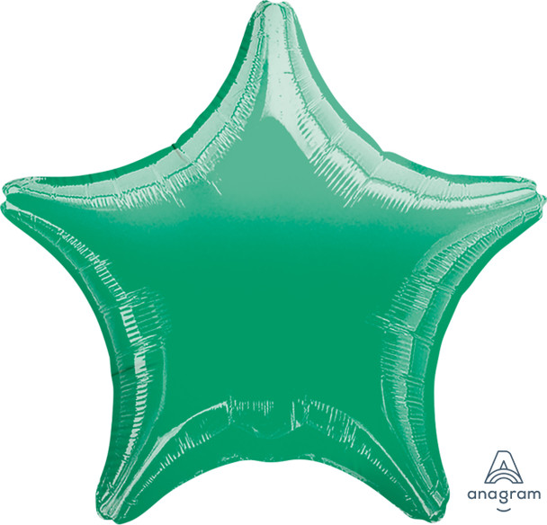 19"A Star Green flat (10 count)