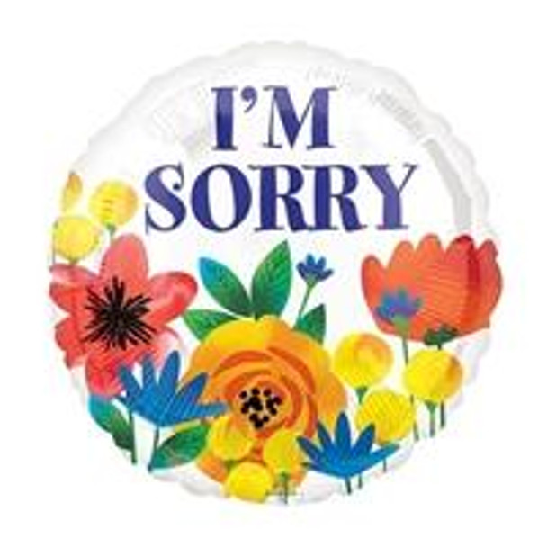 18"A I'm Sorry Floral (10 Count)