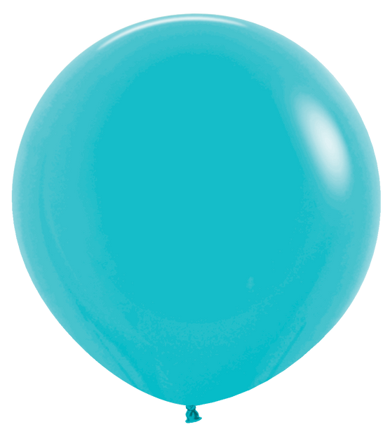 24"S Turquoise Blue Deluxe (10 count)
