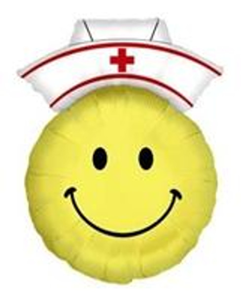 28"B Nurse Smile Face Pkg (5 count)