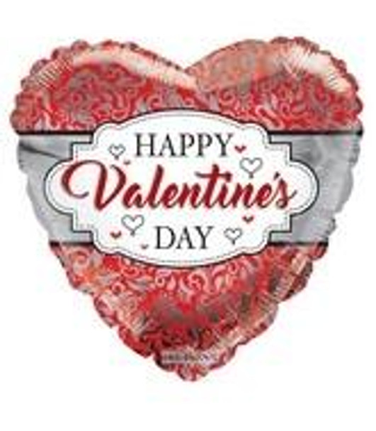 18"K Happy Valentine's Day Frame flat (10 count)