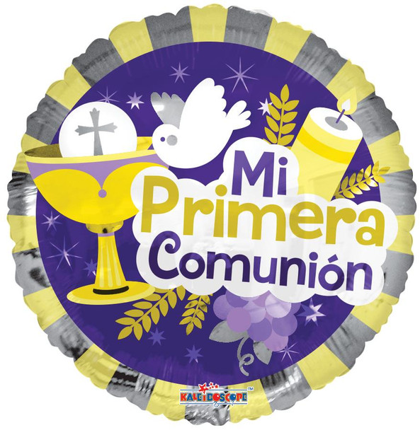 18"K Comunion Mi Primera (10 Count)
