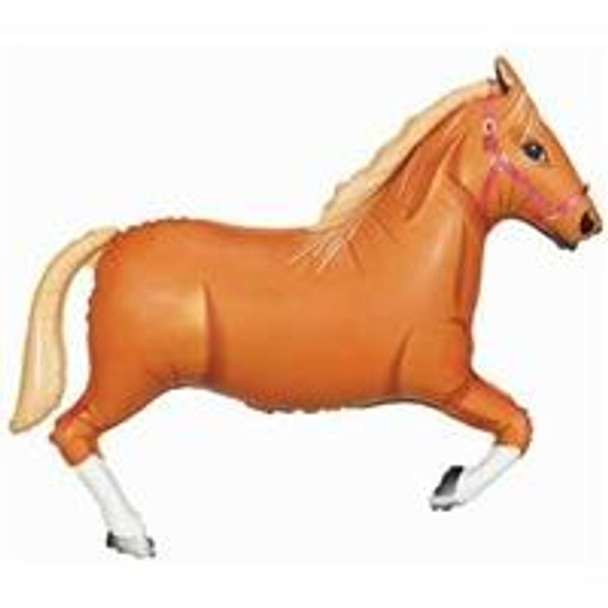 43"B Animal Horse full body Tan Pkg (1 count)