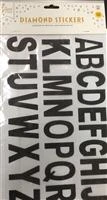 Stickers Letters Black Pkg (1 count)