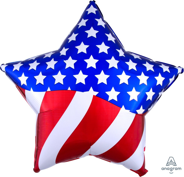 28"A American Flag Star Pkg (5 count)