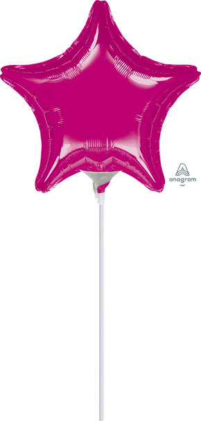 4"A Star Fuchsia Air-Filled Only (10 count)