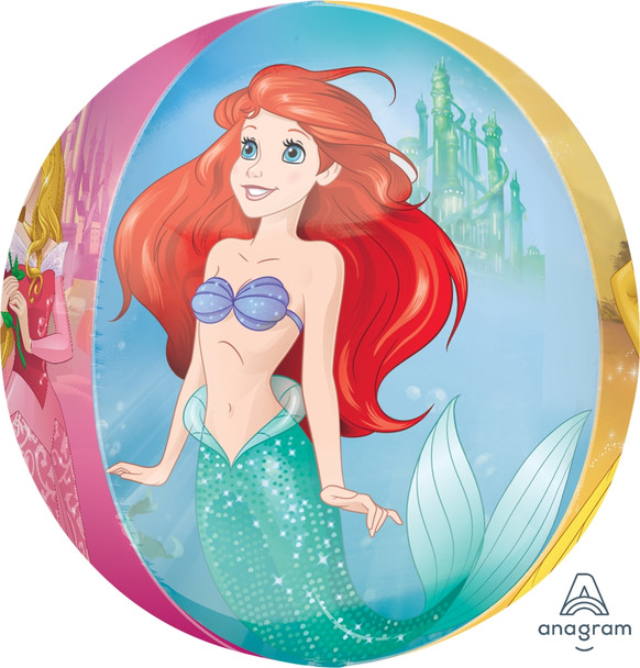 16"A Disney Princess Dream Big Clear Orbz Pkg (5 count)