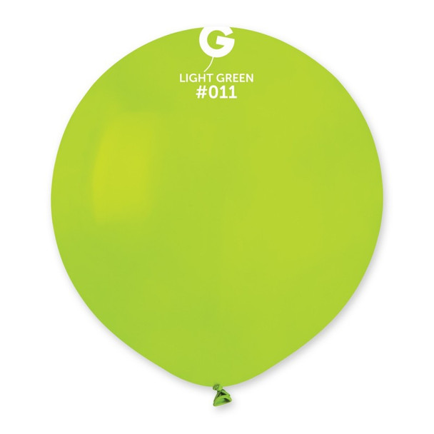 19"G Light Green (Lime) #011 (25 count)