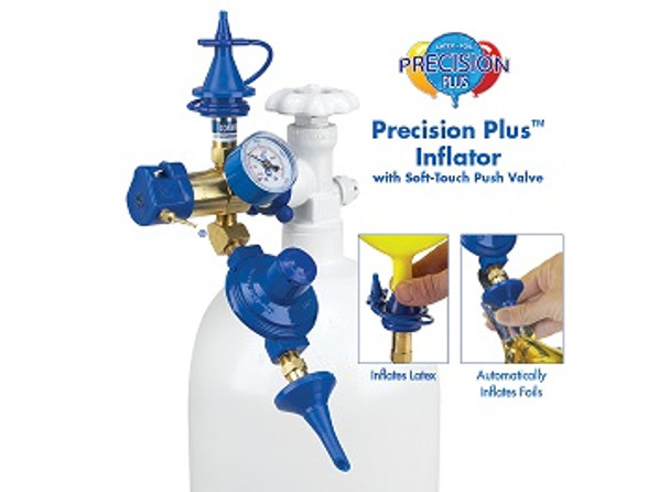 Regulator Precision Plus Soft Touch Push Valve (1 count)