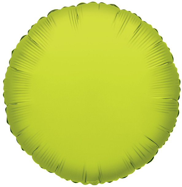 4"K Round Lime Green Air-Fill (10 count)