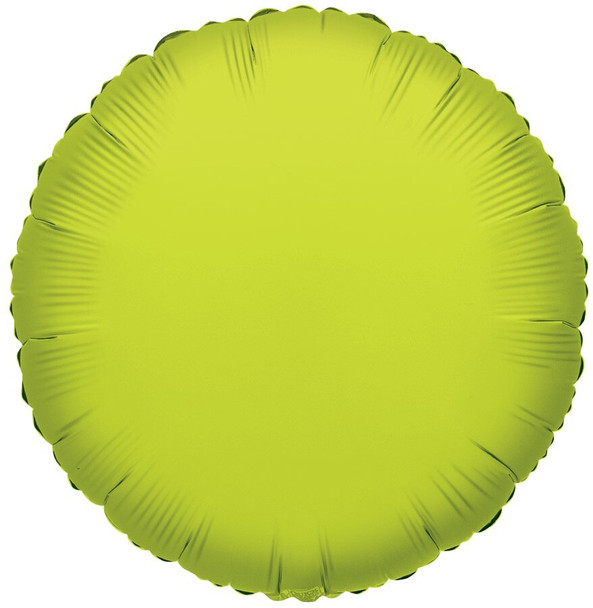9"K Round Lime Green Air-Fill (10 count)