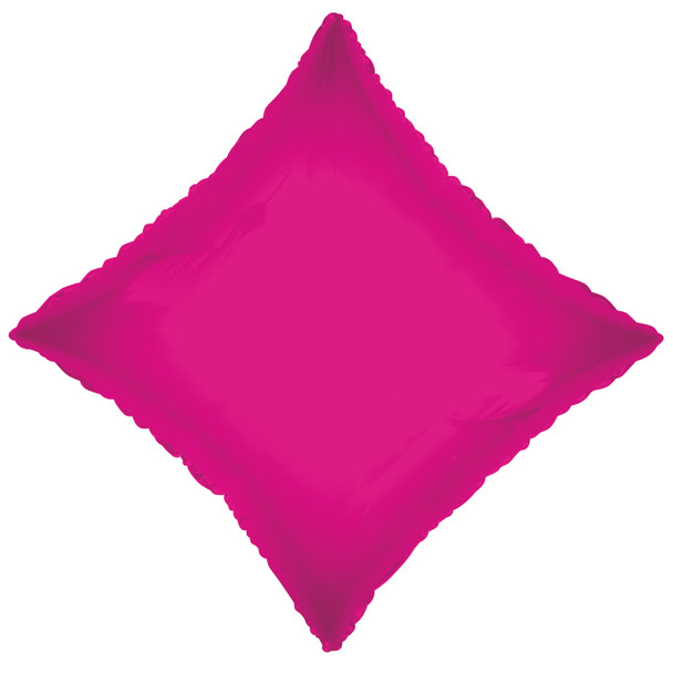18"C Diamond Hot Pink(10 count)