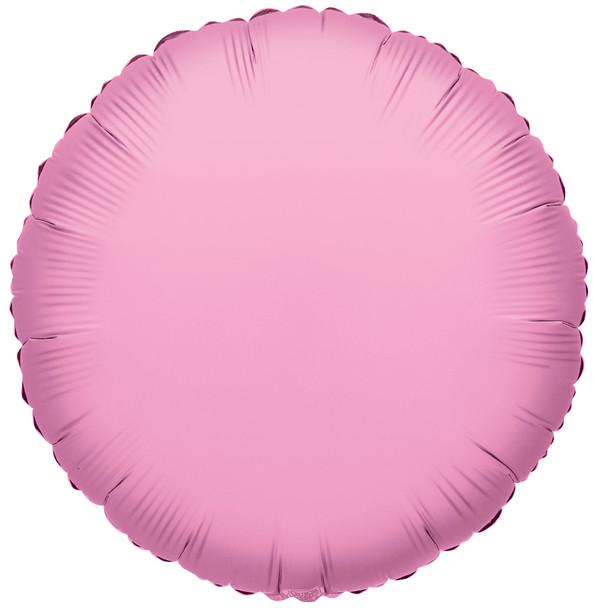 18"K Round Baby Pink flat (10 count)