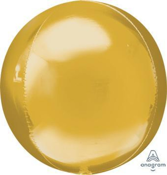 16"A Orbz Gold flat (3 count)