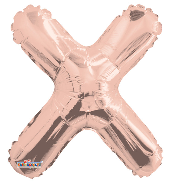 14"K Rose Gold X Air-Fill Pkg (5 count)