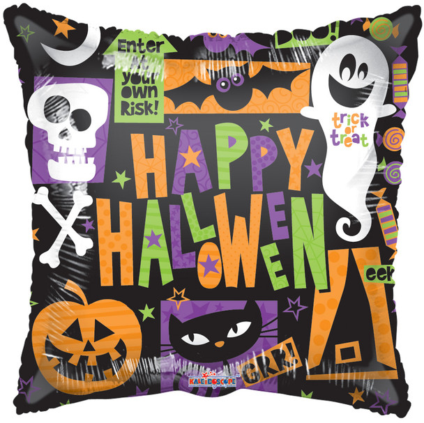 9"K Halloween Motifs Air-Fill (10 count)