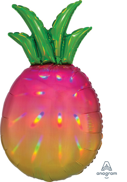 31"A Pineapple Iridescent Holo Pkg (5 count)